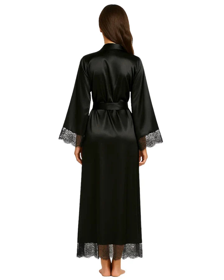 Silk Lace Gown & Panty Set